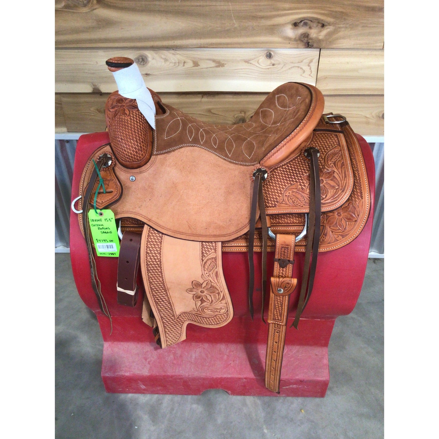Irvine 15.5" Custom Roping Saddle