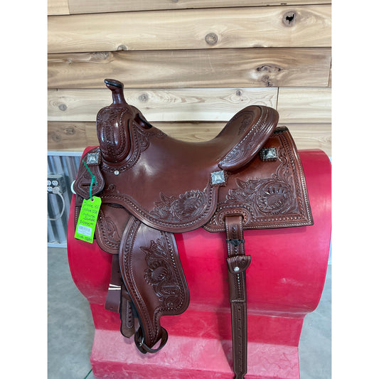 Irvine Custom USA 15.5" Cowhorse Saddle