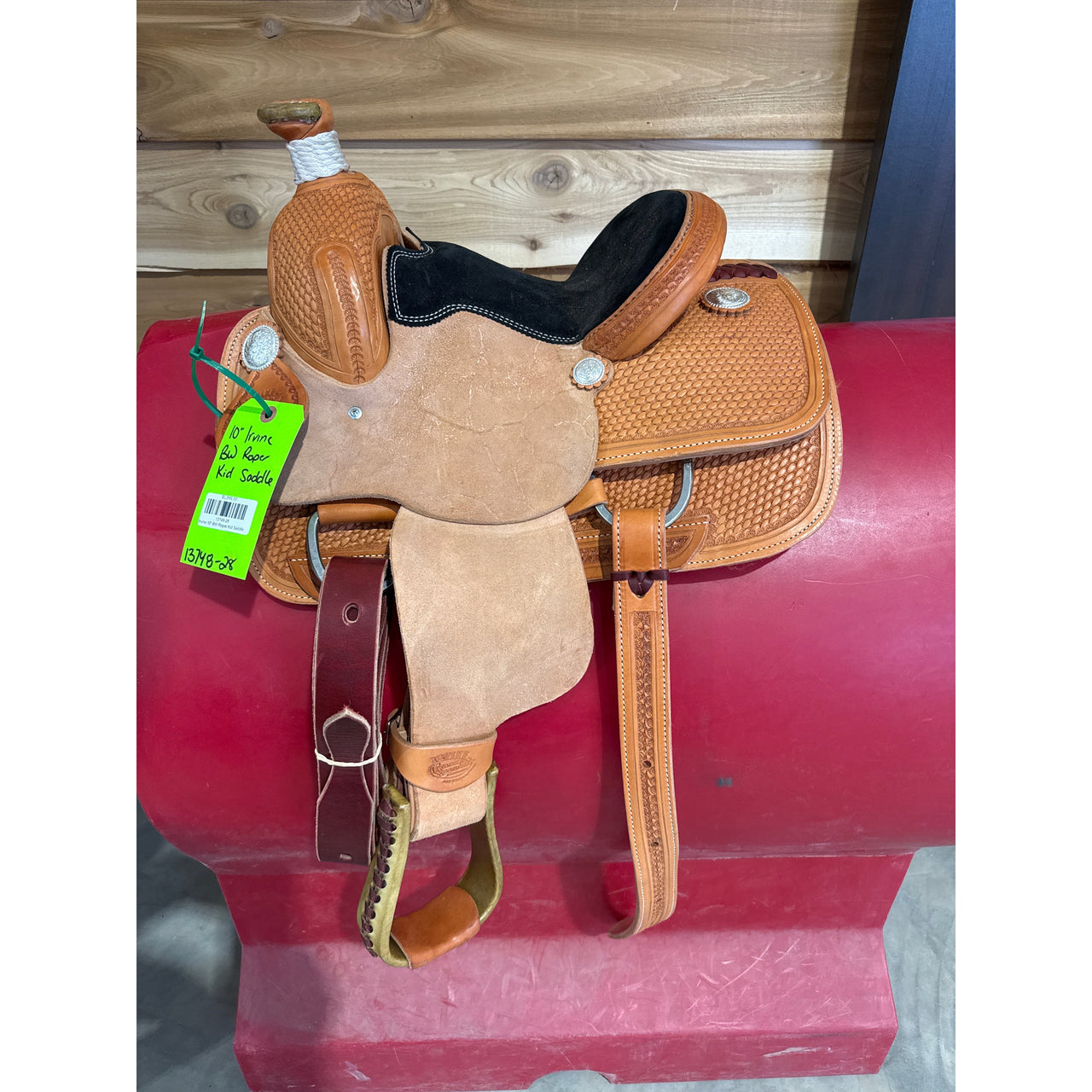 Irvine 10" BW Roper Kid Saddle