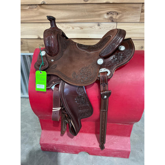R. Ruelas 15" Cowhorse Saddle 3354