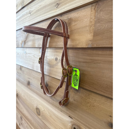 Irvine Harness Buckle End Browband Headstall