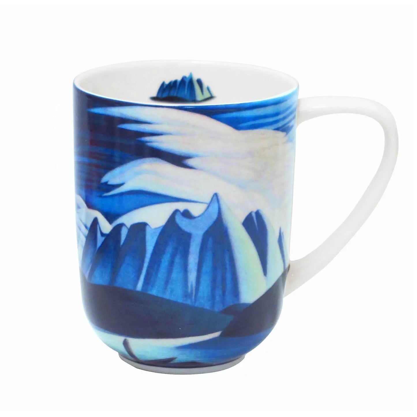 Lawren Harris Lake and Mountains Porcelain Decal  Mug- 10 oz