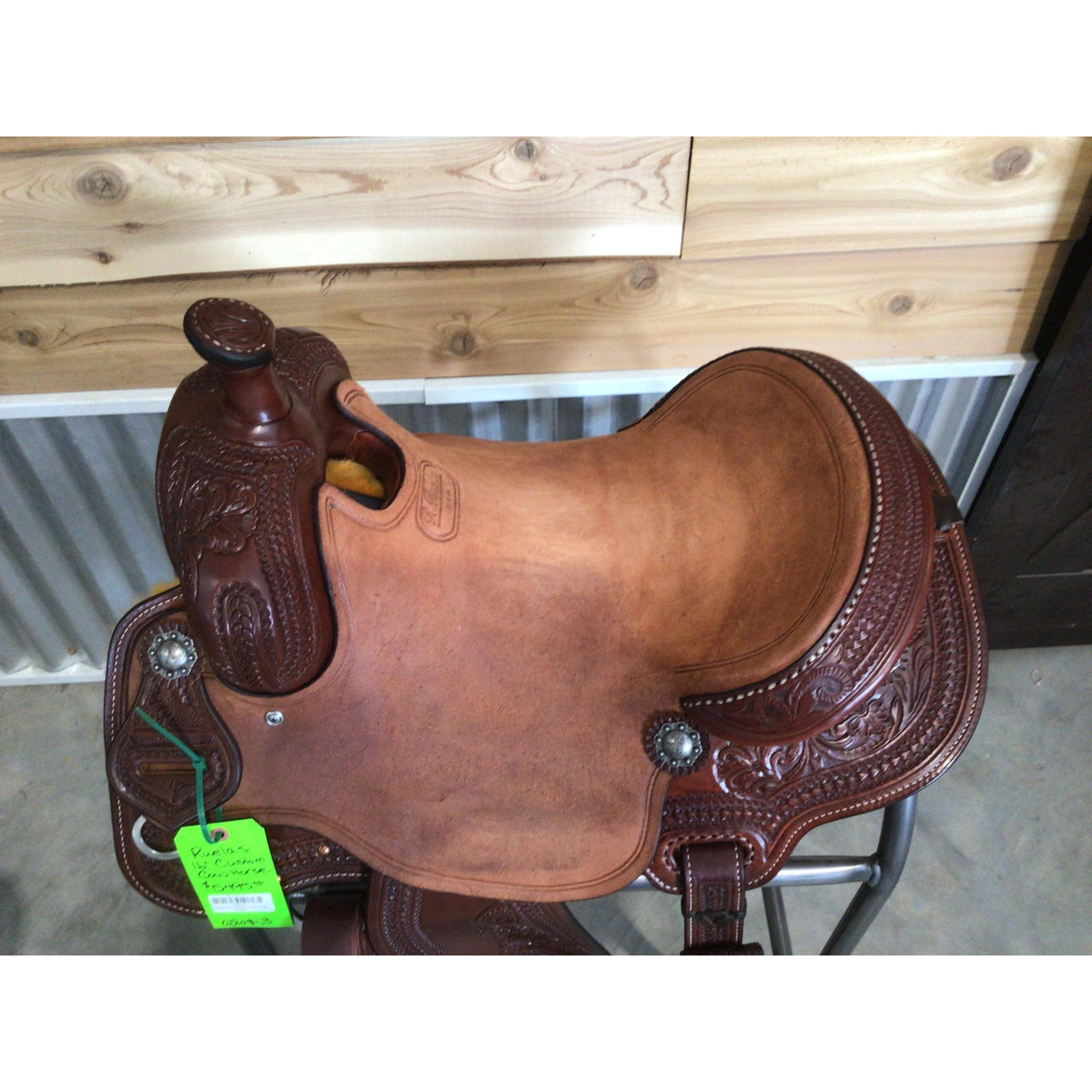 Ruelas 16" Custom Cow Horse Saddle