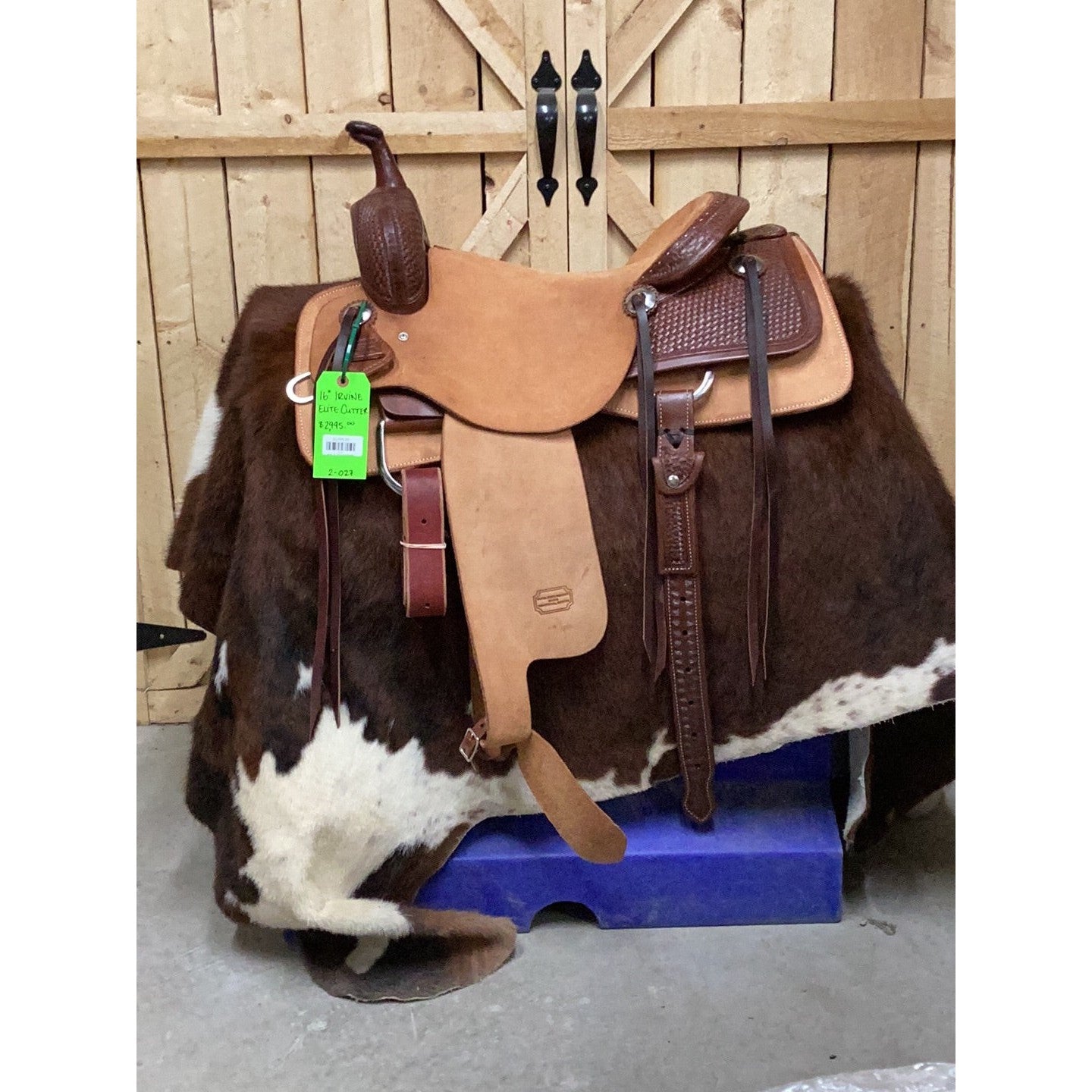 Irvine 16"  Elite Cutting Saddle