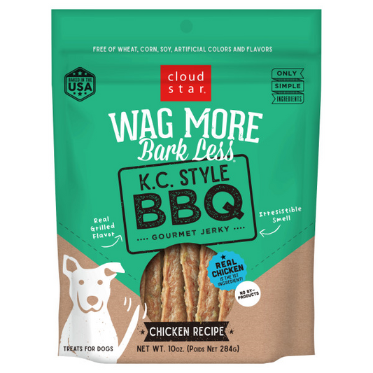 Cloud Star WMBL Jerky K.C BBQ Chicken-10oz