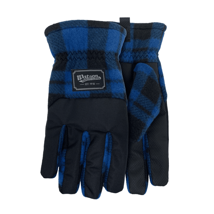 Watson Gloves Fleece Navidad Plaid Gloves