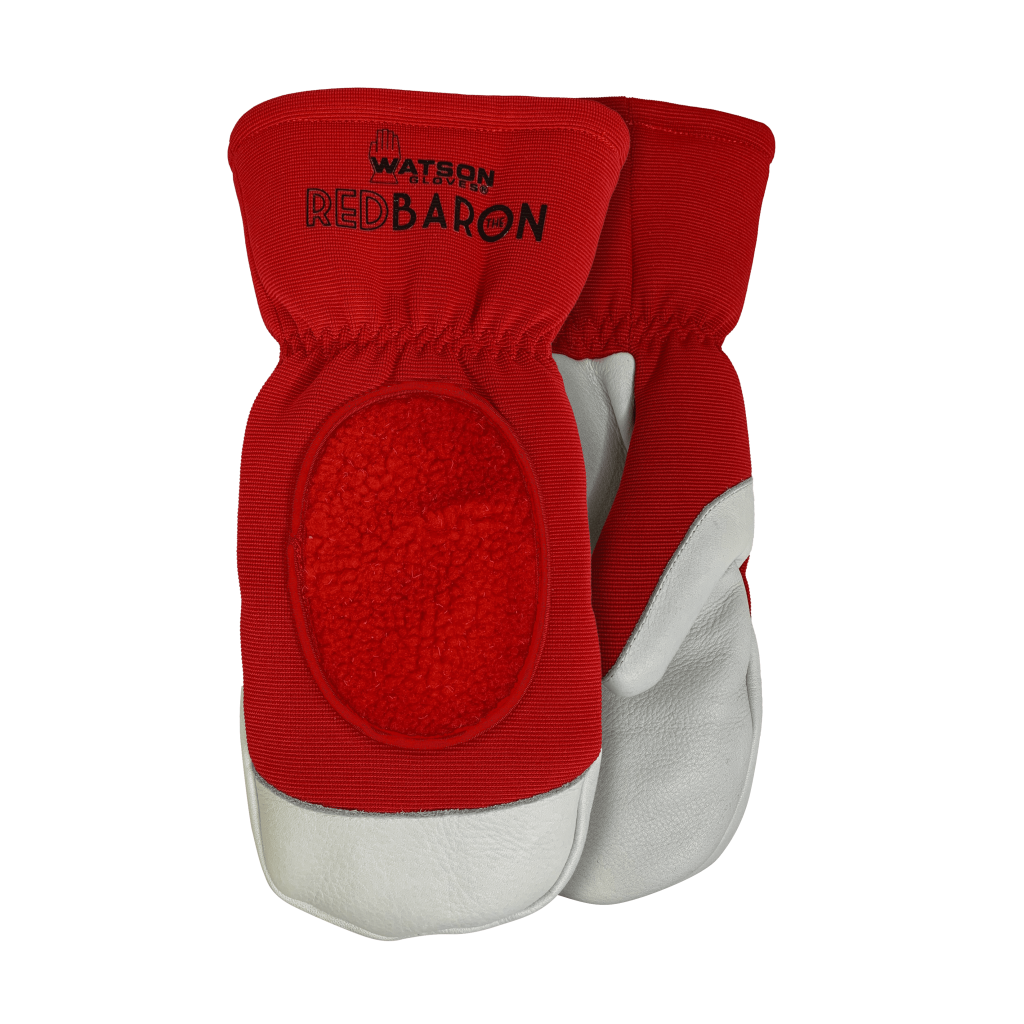 Red cheap baron gloves