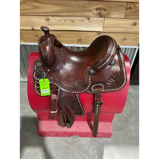 R. Ruelas 16" Cowhorse Saddle