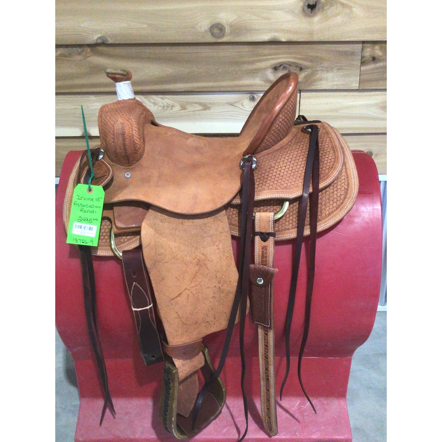 Irvine 15" Association Ranch Saddle