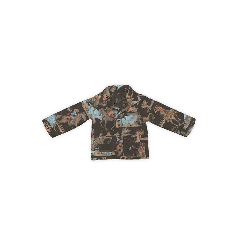 Ida Mae Home Girl's Birdie Snap Jacket- Multiple Colours
