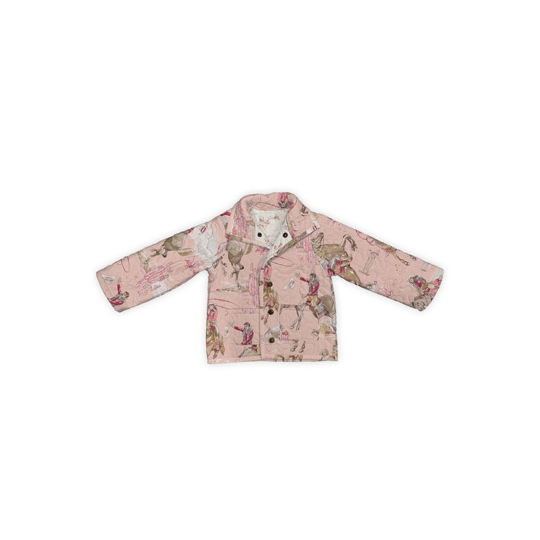 Ida Mae Home Girl's Birdie Snap Jacket- Multiple Colours