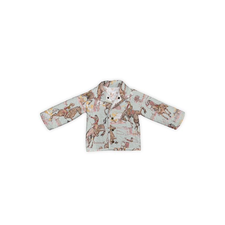 Ida Mae Home Girl's Birdie Snap Jacket- Multiple Colours