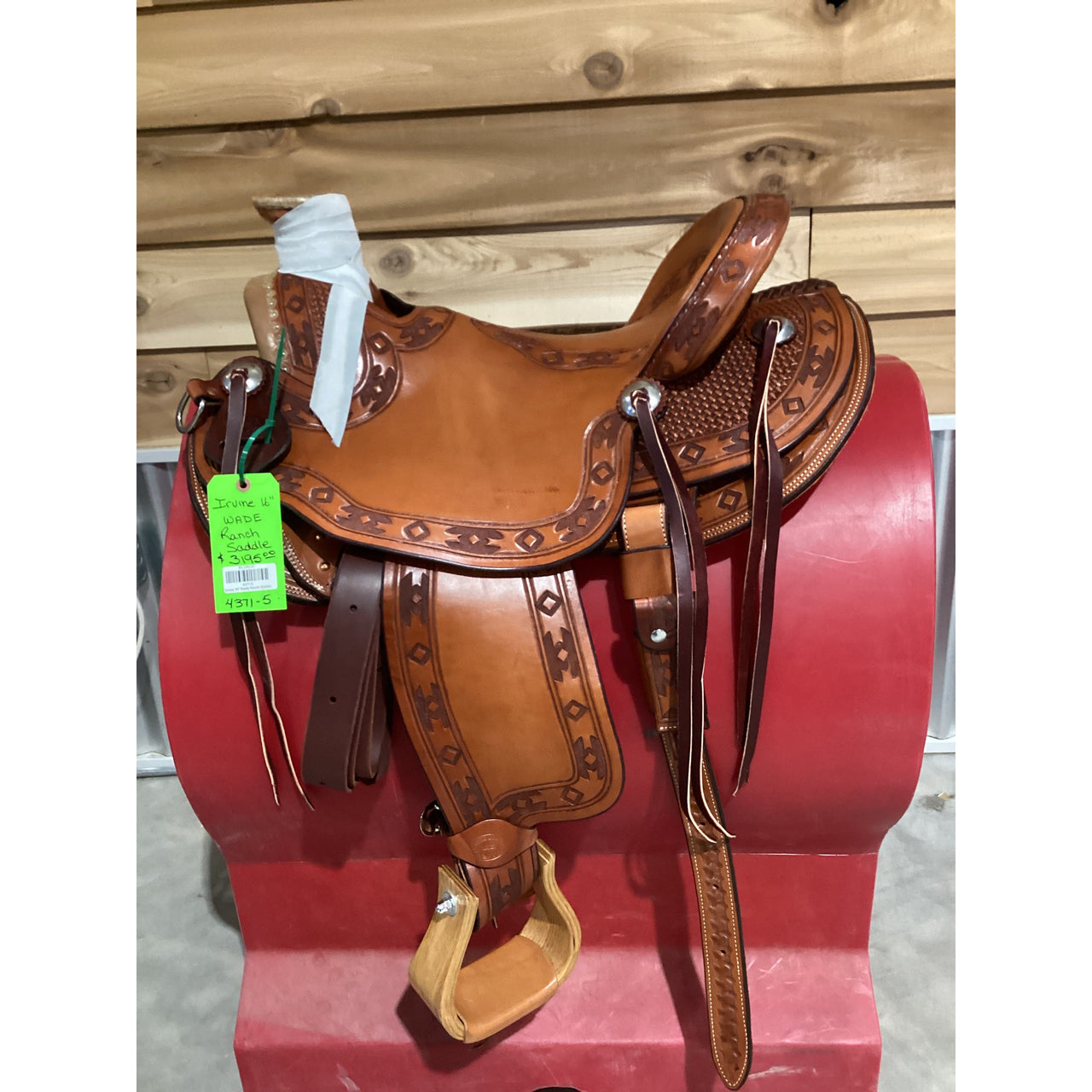 Irvine 16" Wade Ranch Saddle