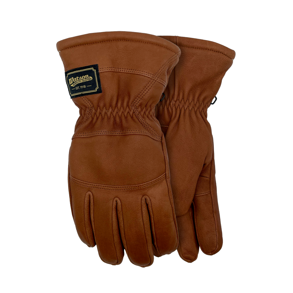 Watson Dryhide Brown Goatskin Crazy Horse Gloves
