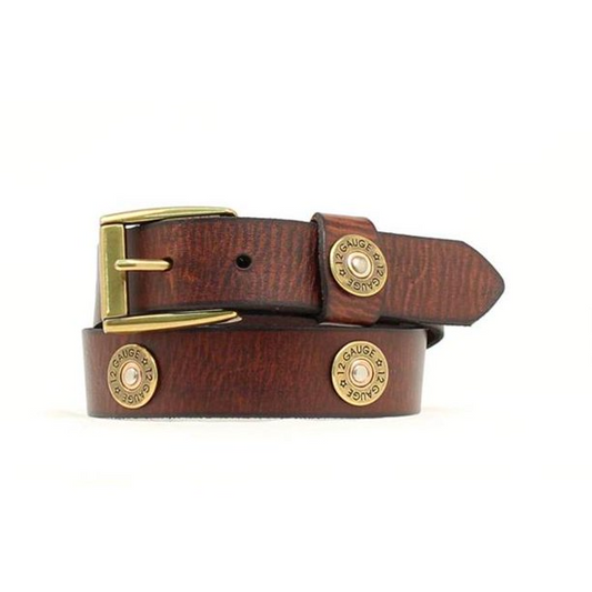 Nocona Boys Belt - Brown w/Bullet Conchos