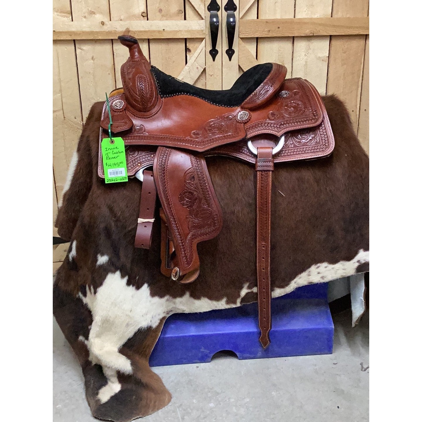 Irvine  15"   Custom Reiner Saddle