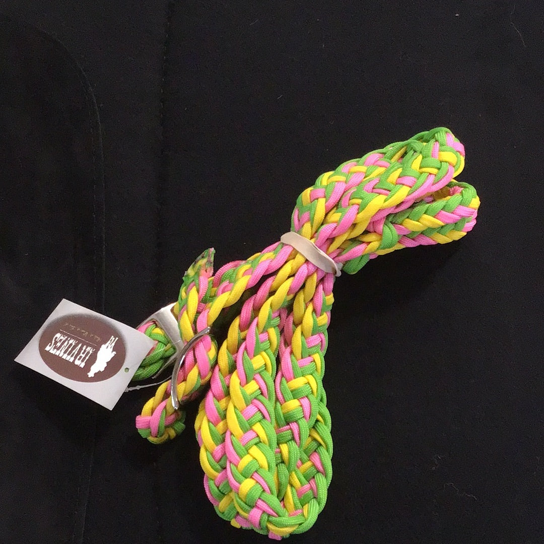 Irvine Braided Barrel Rein - Irvine Tack &amp; Western Wear
