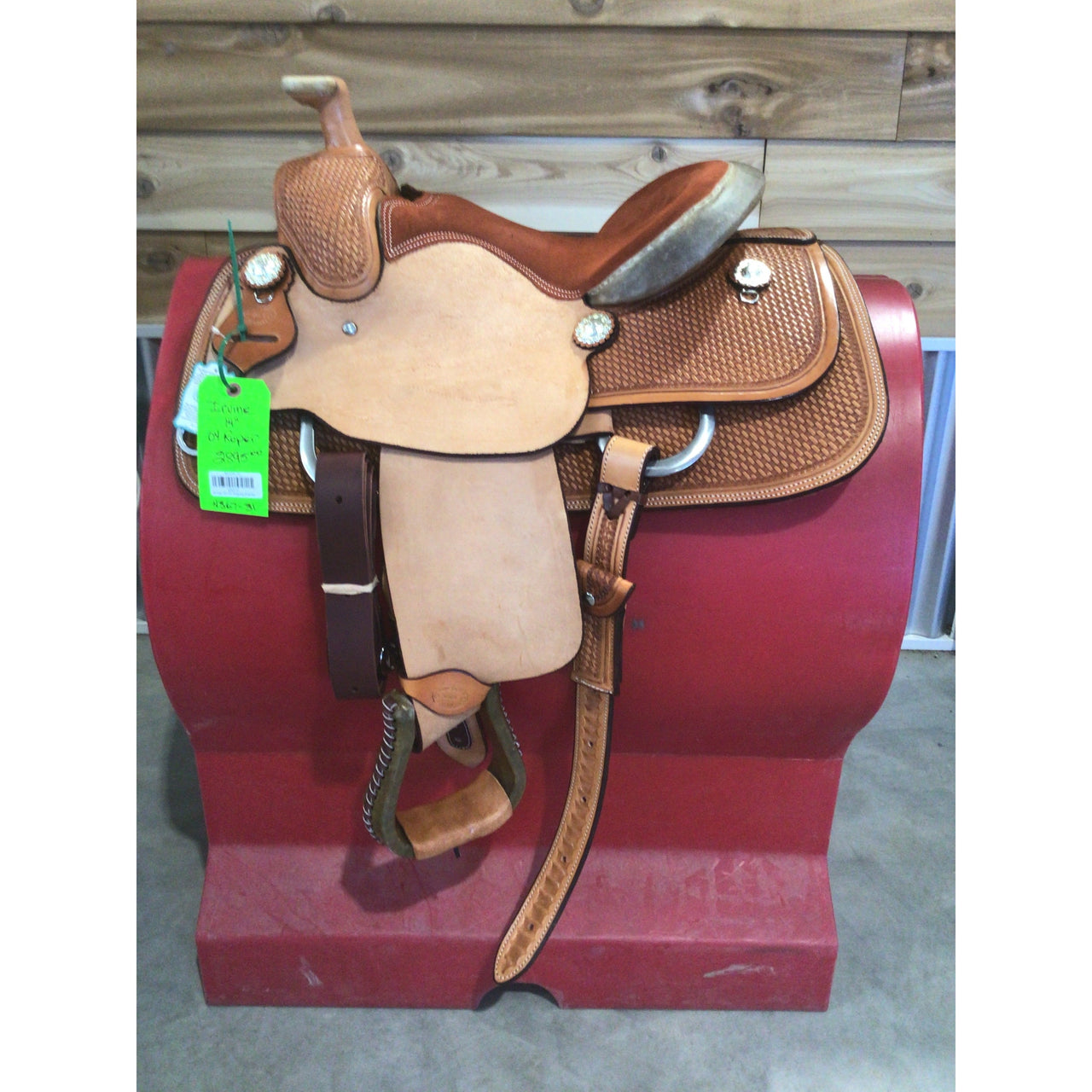 Irvine 14" OY Roping Saddle