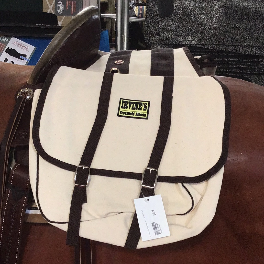 Irvine Canvas Saddle Bag
