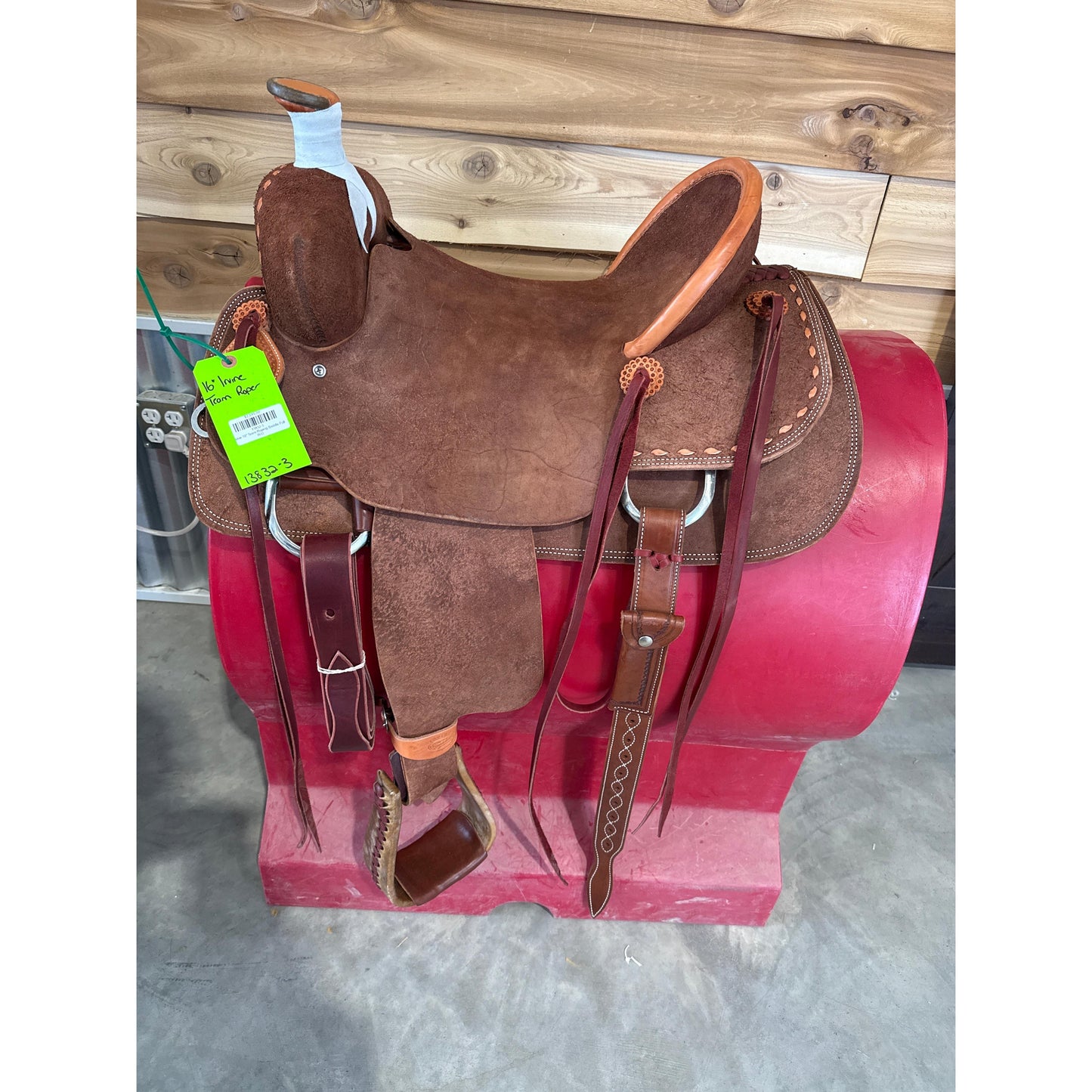 Irvine 16" Team Roping Saddle Full R/O
