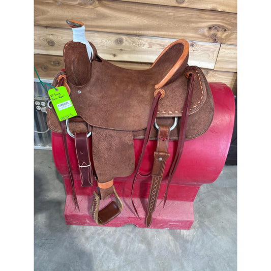 Irvine 16" Team Roping Saddle Full R/O