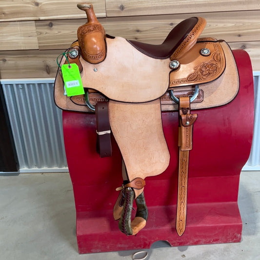 Irvine 15"OY Roping Saddle