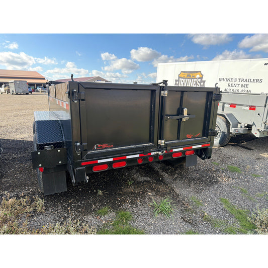 2026 Falcan FLD-270 5'x10' Dump Trailer-Black
