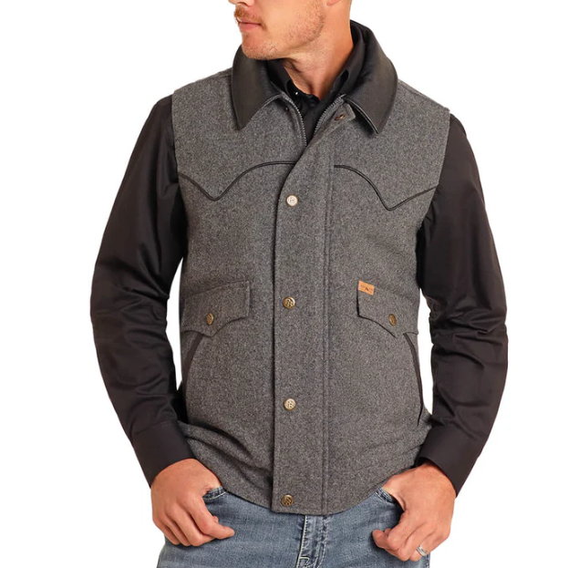 Powder River Men's Heather Holbrook Vest