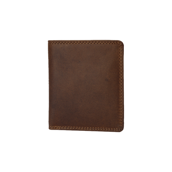 Rugged Earth Leather Bifold Wallet