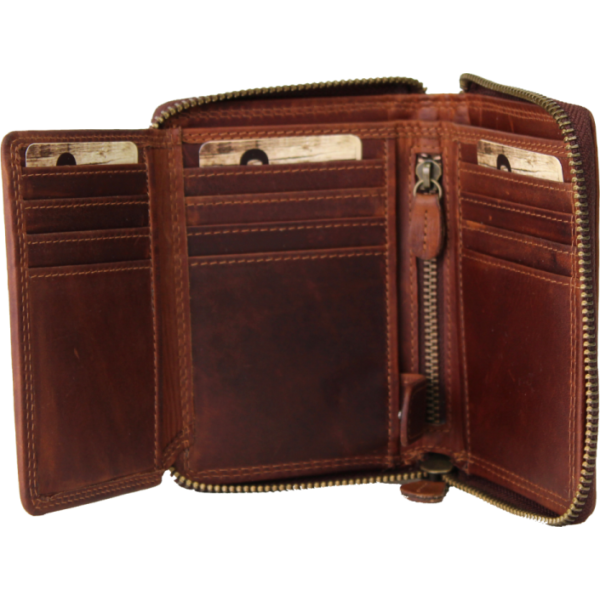 Rugged Earth Leather Wallet
