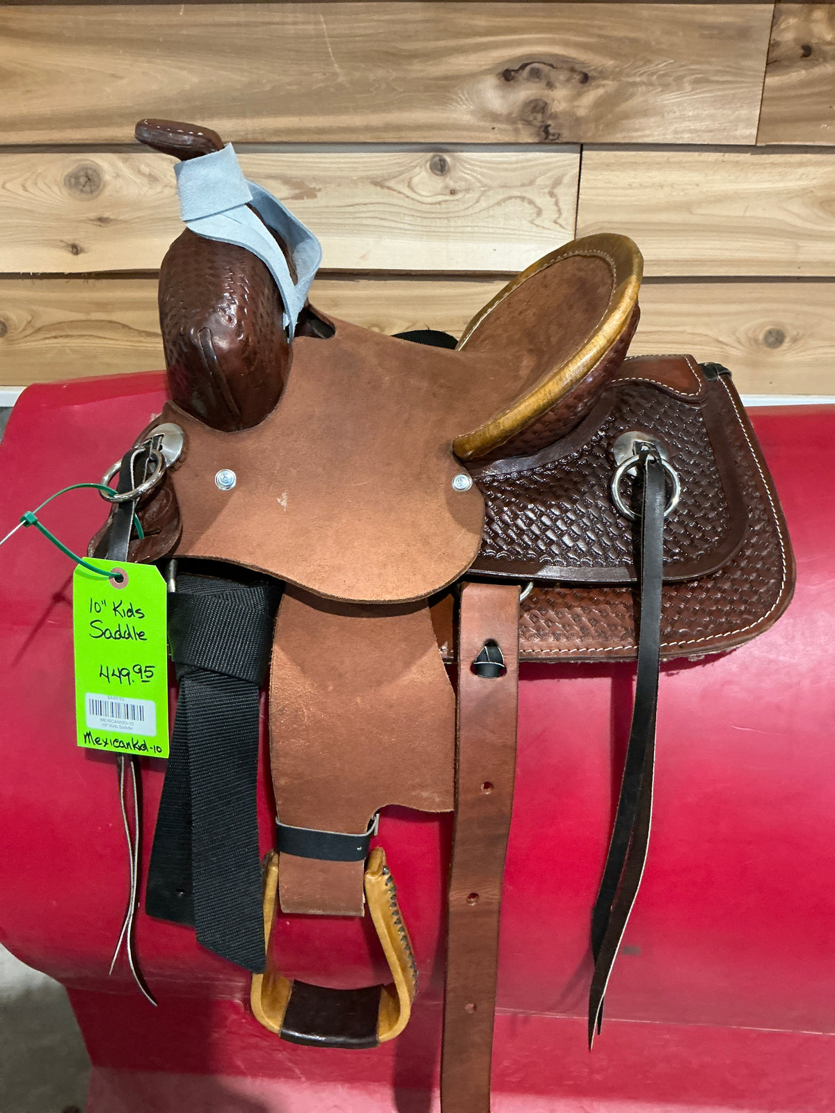 10" Kids Saddle