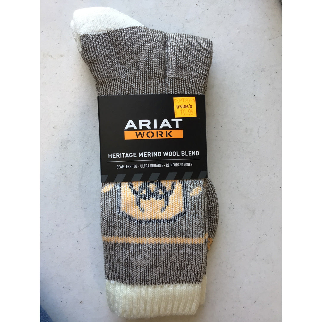 Ariat Socks - Shield Brown - Irvine Tack &amp; Western Wear