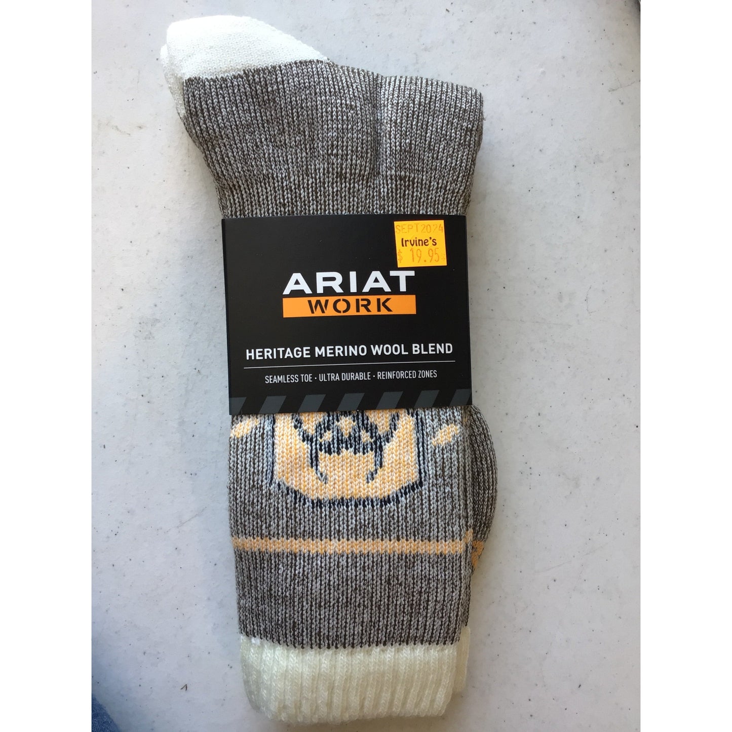 Ariat Socks - Shield Brown