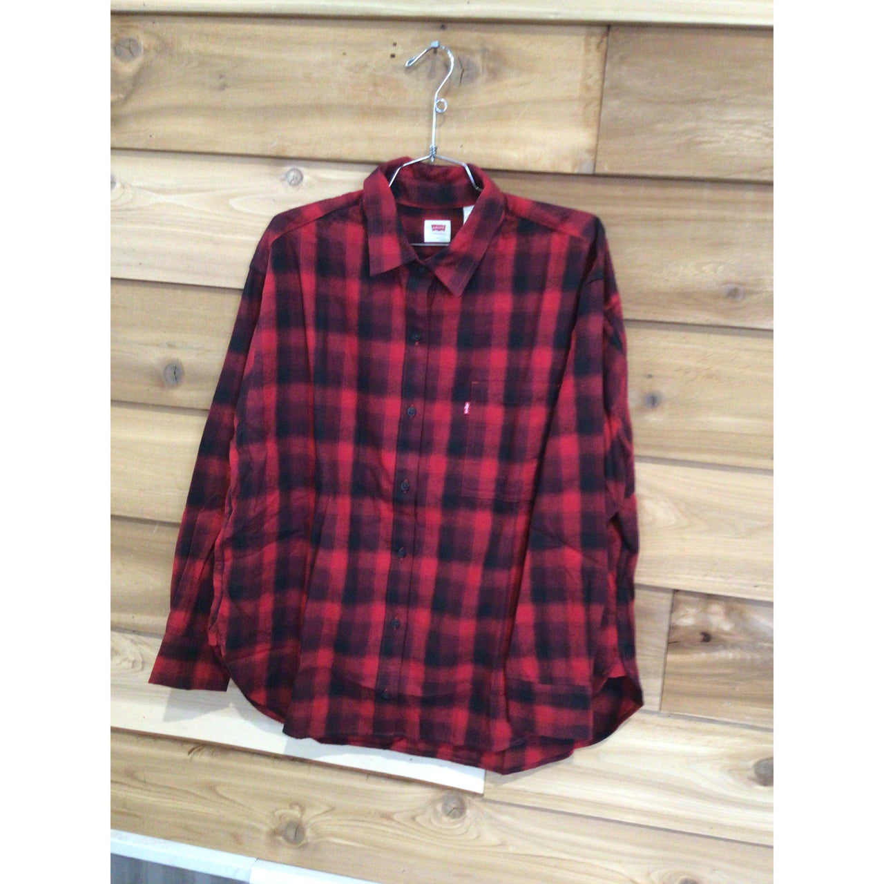 Levi's Women's Henriette Plaid  Flannel Long Sleeve Shirt- Multiple Colours