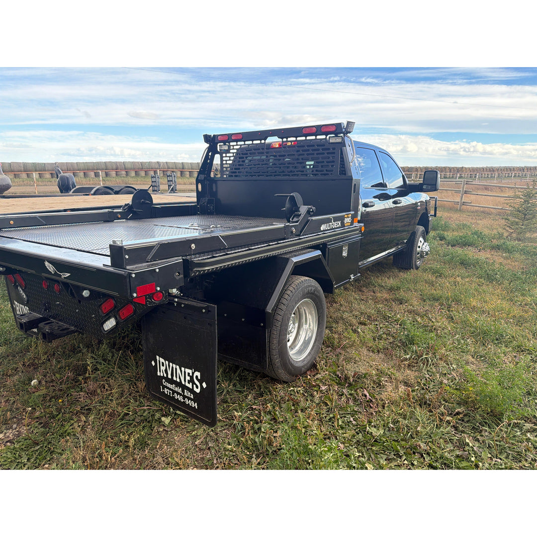 2026 Dodge 3500 W/ Falcan 100" Multi Deck-Black