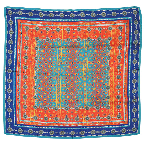 Catchfly Unisex Wild Rag Chainbelt Print with Multi Colors