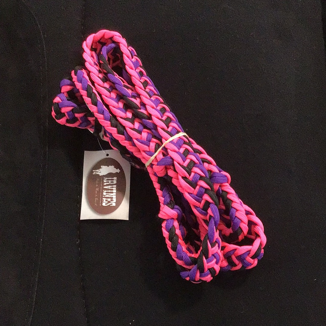 Irvine Braided Barrel Rein - Irvine Tack &amp; Western Wear