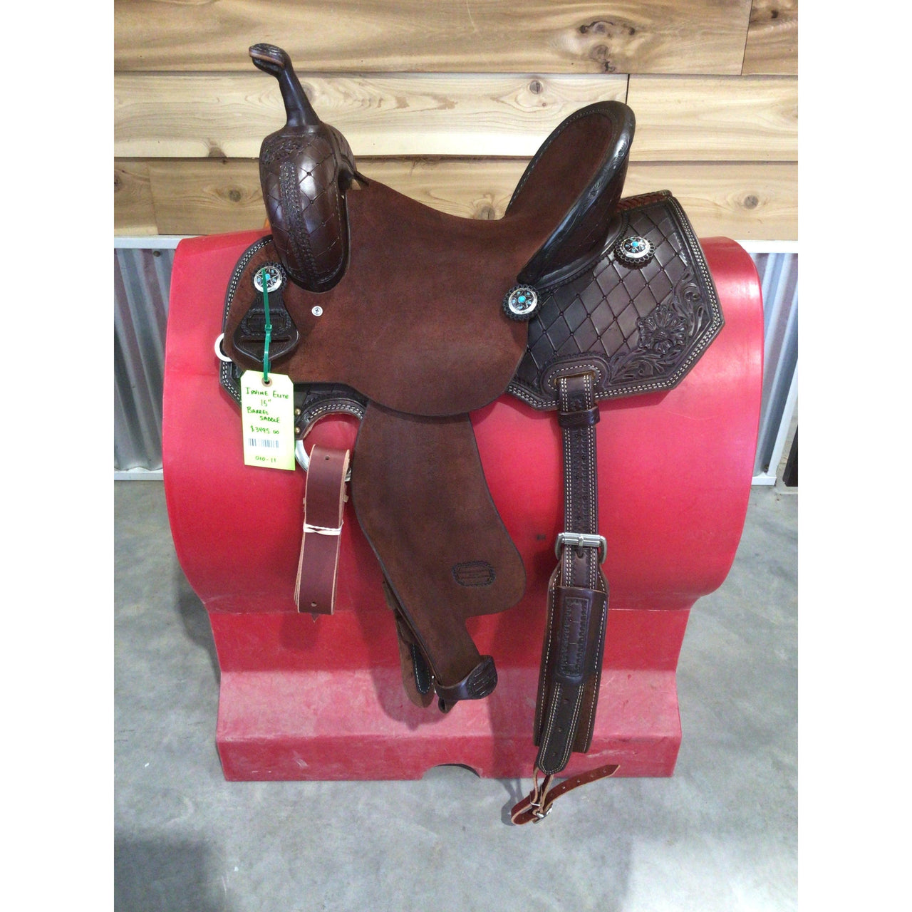 Irvine Elite 15" Barrel Saddle