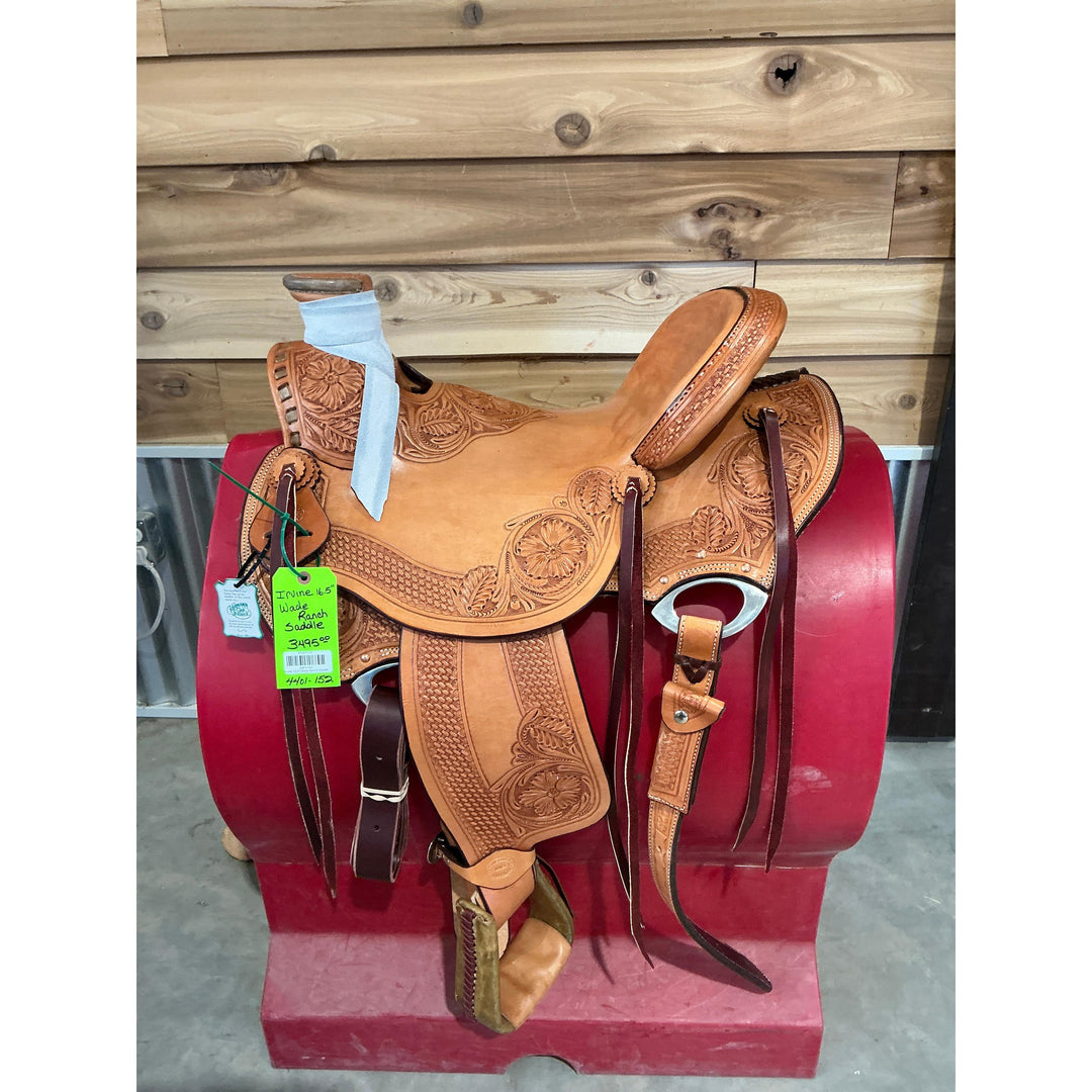 Irvine 16.5" Wade Ranch Saddle - Irvine Tack &amp; Western Wear
