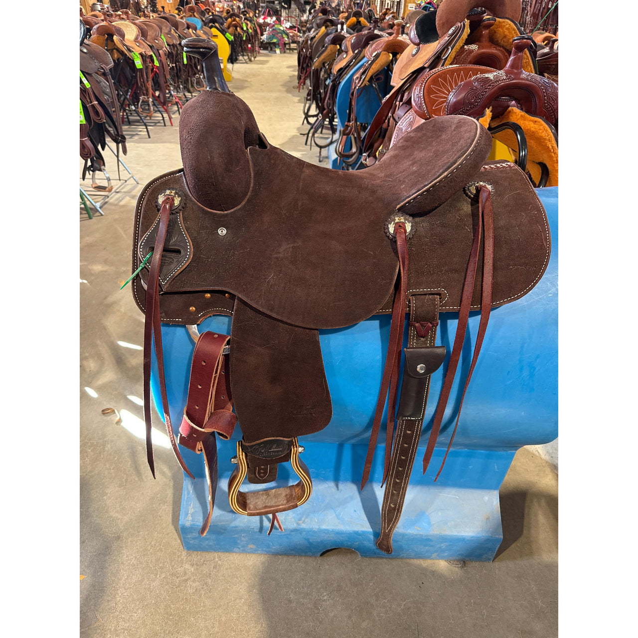 16" Used Jeff Smith Cowhorse Saddle