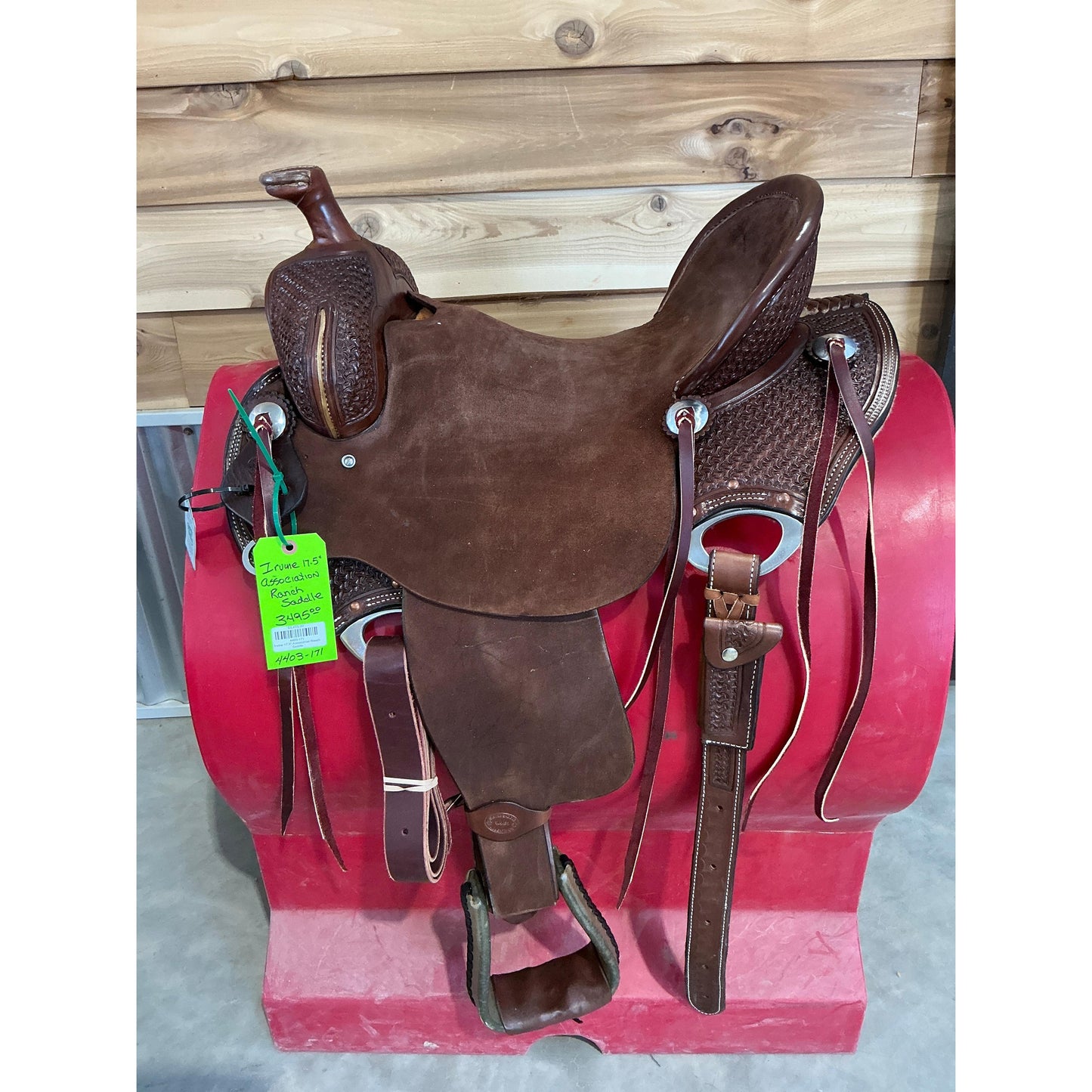 Irvine 17.5" Association Ranch Saddle