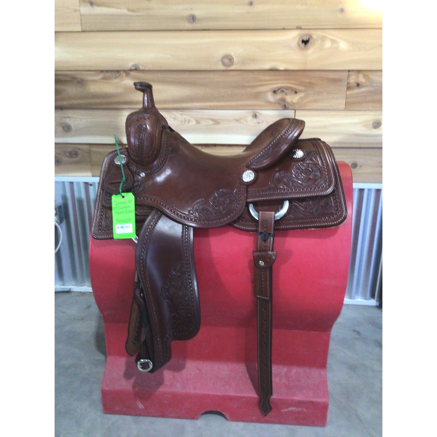 Irvine USA Custom 16" Ranch Cutting Saddle