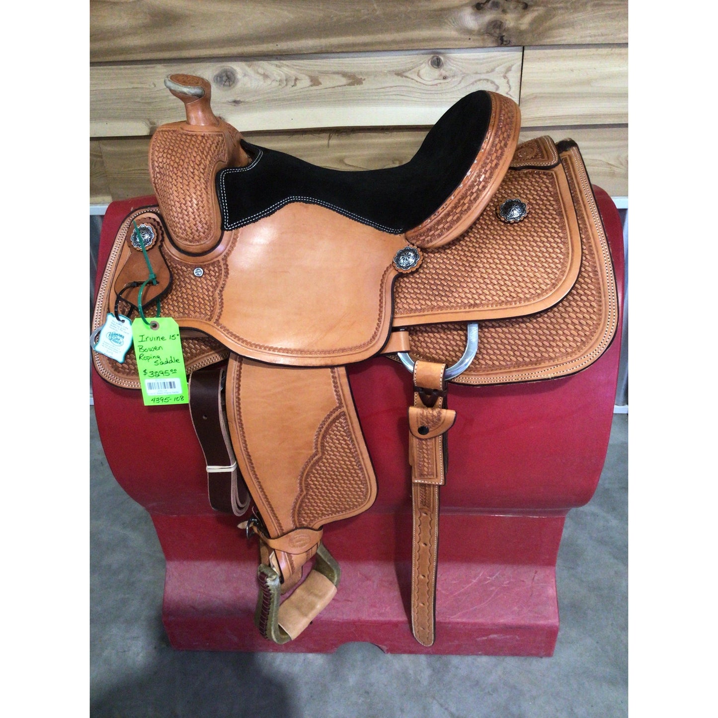 Irvine 15" Bowen Roping Saddle