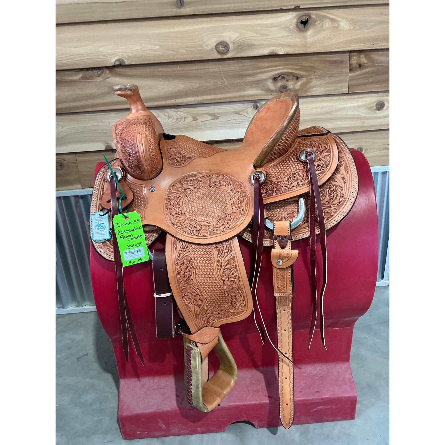 Irvine 15.5" Association Ranch Saddle - Irvine Tack & Western Wear