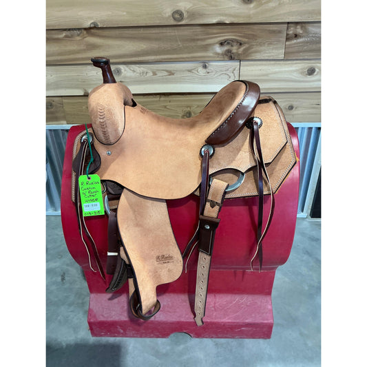 R. Ruelas Custom 16" Ranch Cutting Saddle