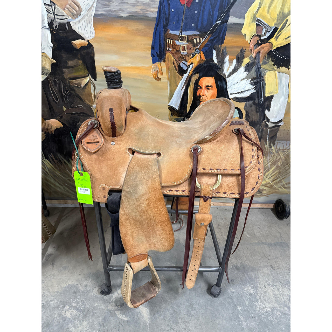 Used 16 1/2" Irvine Association Saddle