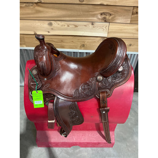 Irvine Custom 18" Cowhorse Saddle