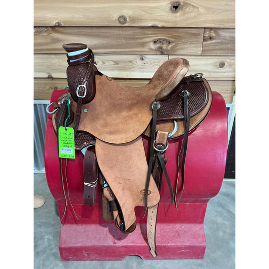 Irvine Custom  15.5"  Buckaroo Saddle - Irvine Tack & Western Wear