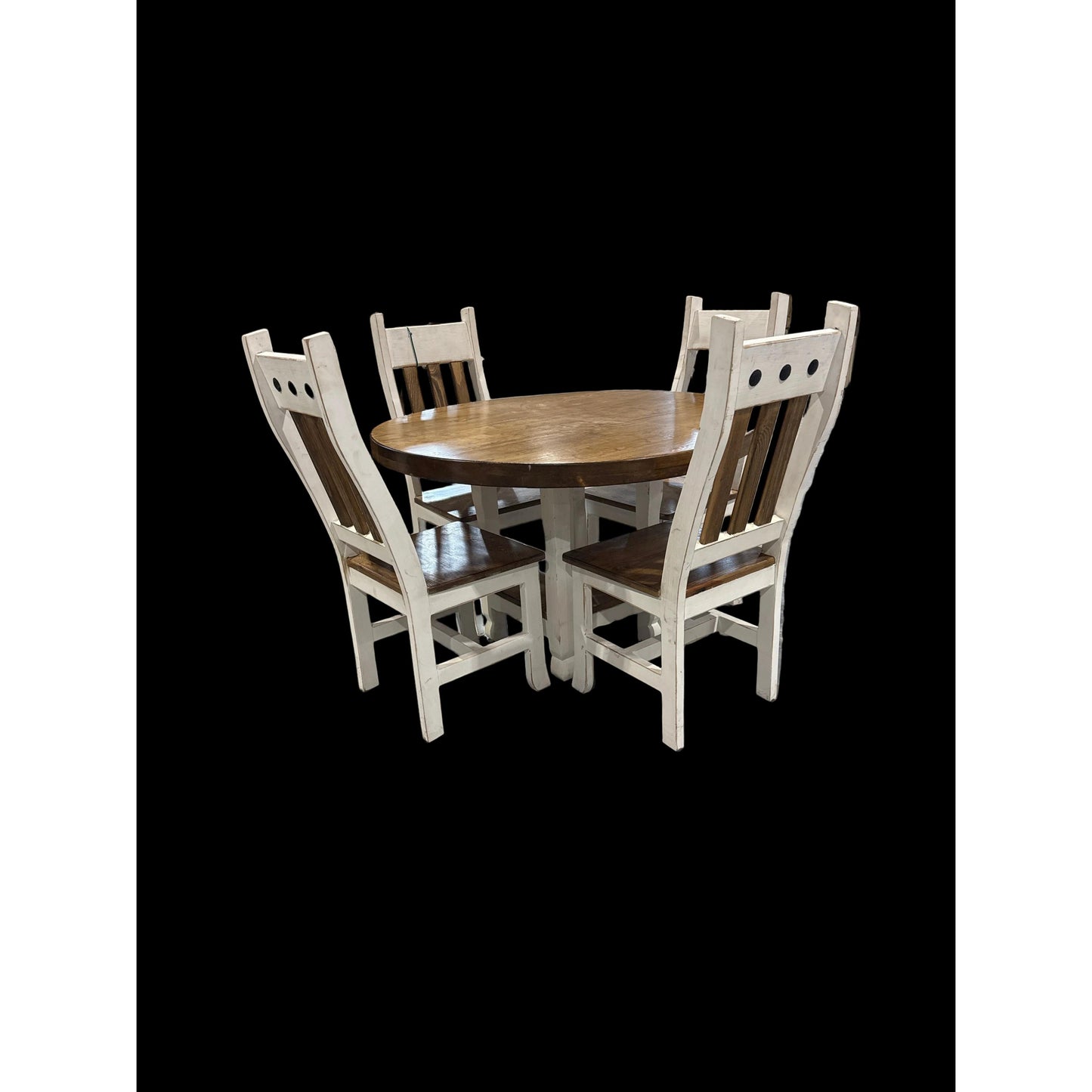 48" Round Table w/ 4 Chairs