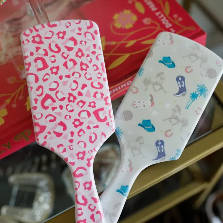 The Front Porch Label Hairbrush - Assorted Colours